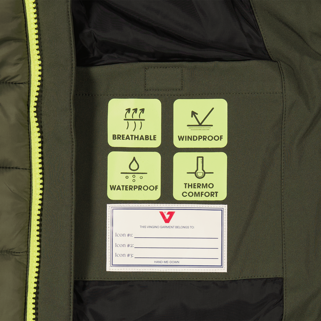 VINGINO Boys Jacket Outdoor Tybri Kambaba