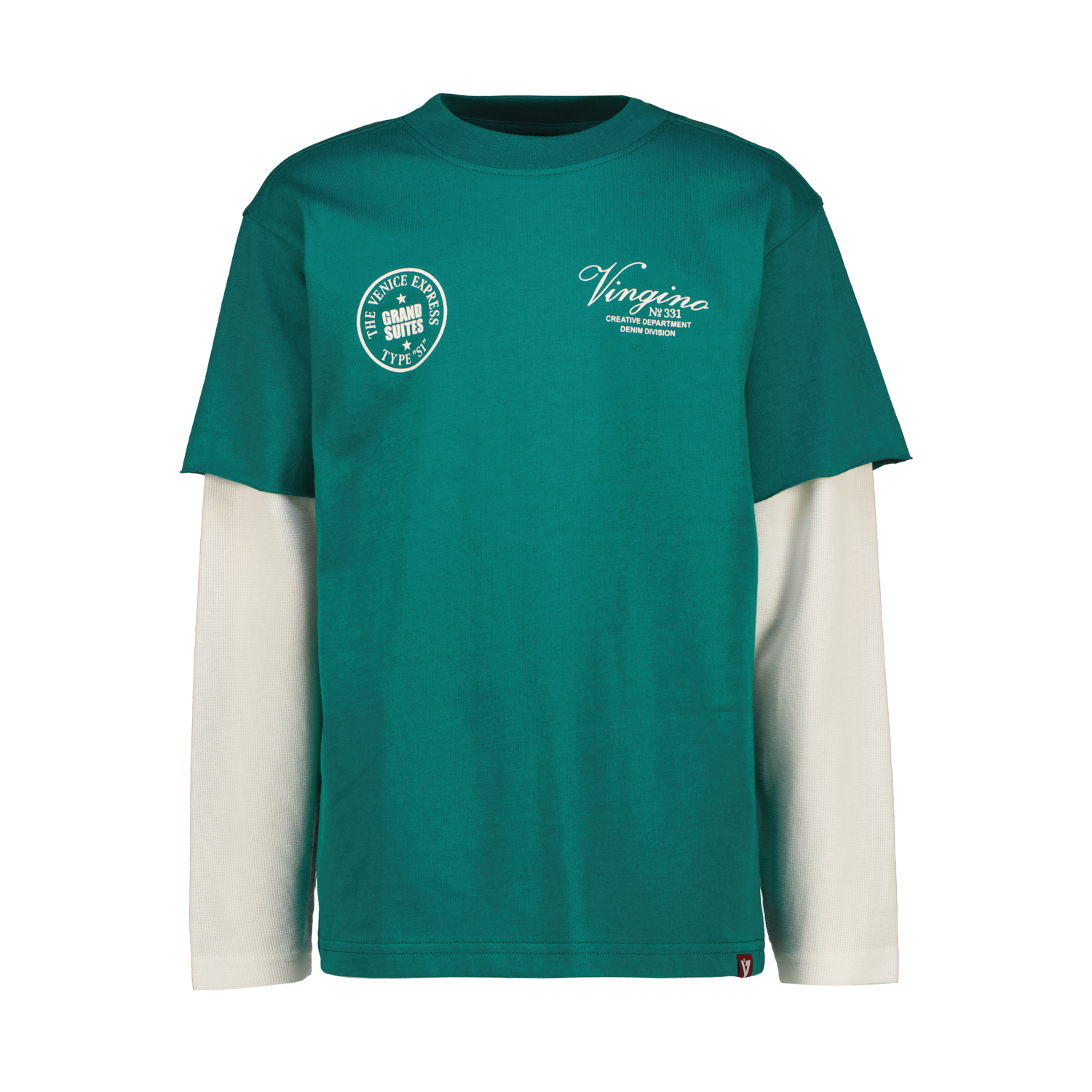 VINGINO Boys T-shirt Habu Quetzal Green