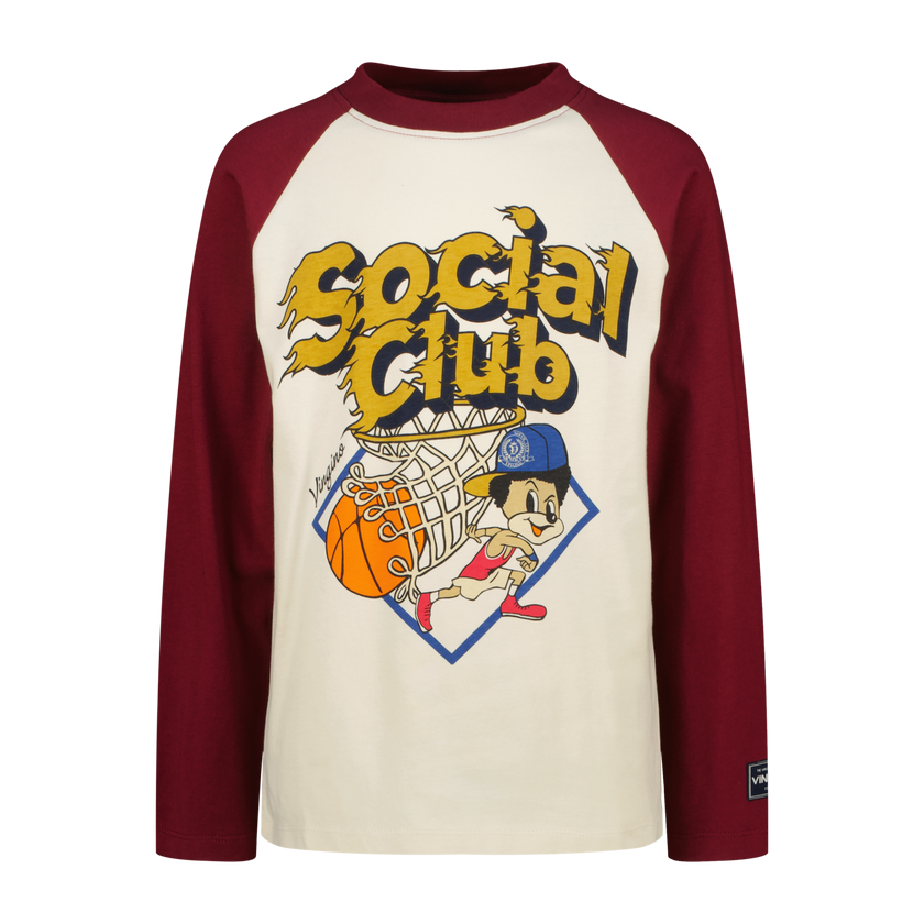 VINGINO Boys T-shirt Hilden Cabernet