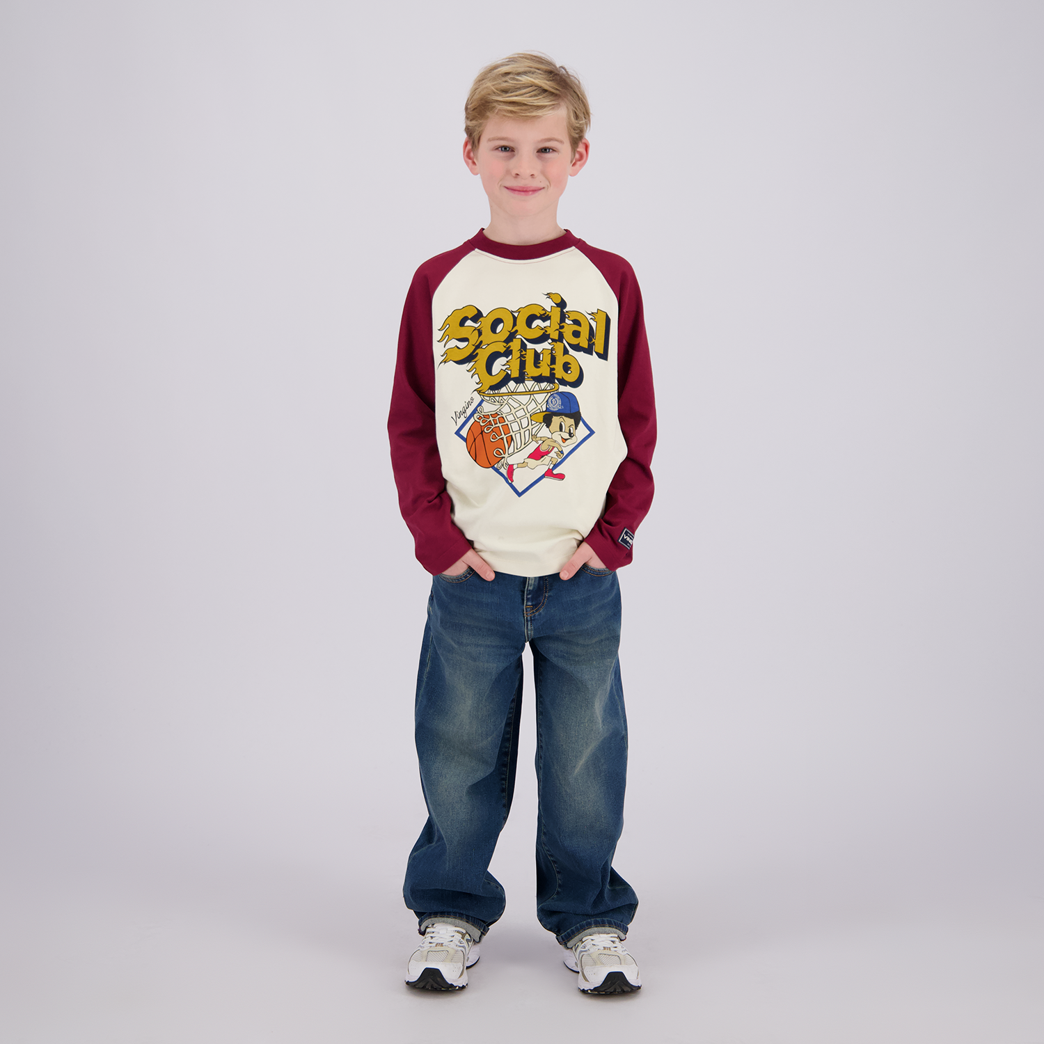 VINGINO Boys T-shirt Hilden Cabernet