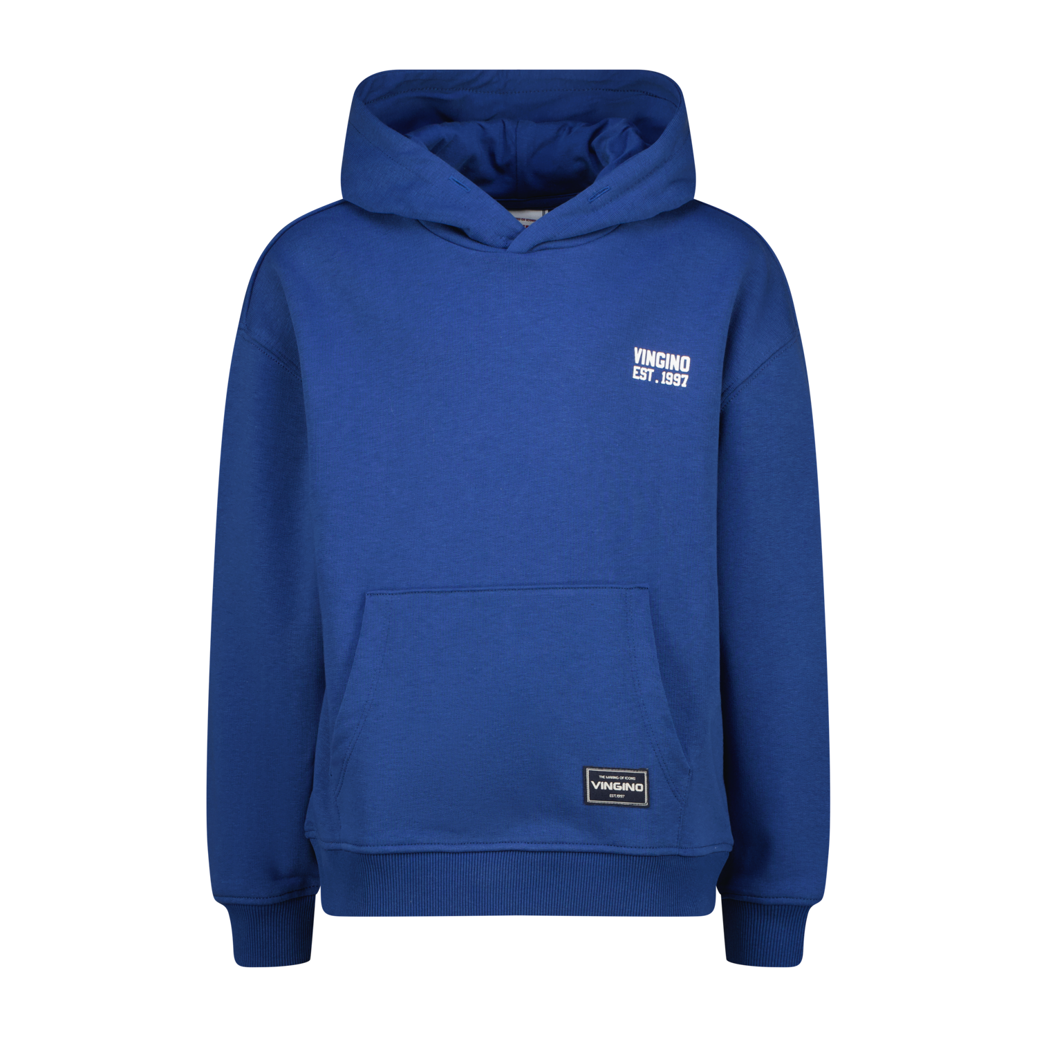 VINGINO Boys Sweater Icon-Hoody Street Blue