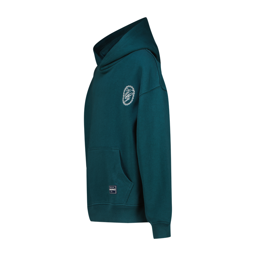 VINGINO Boys Sweater Icon-Hoody Deep Teal
