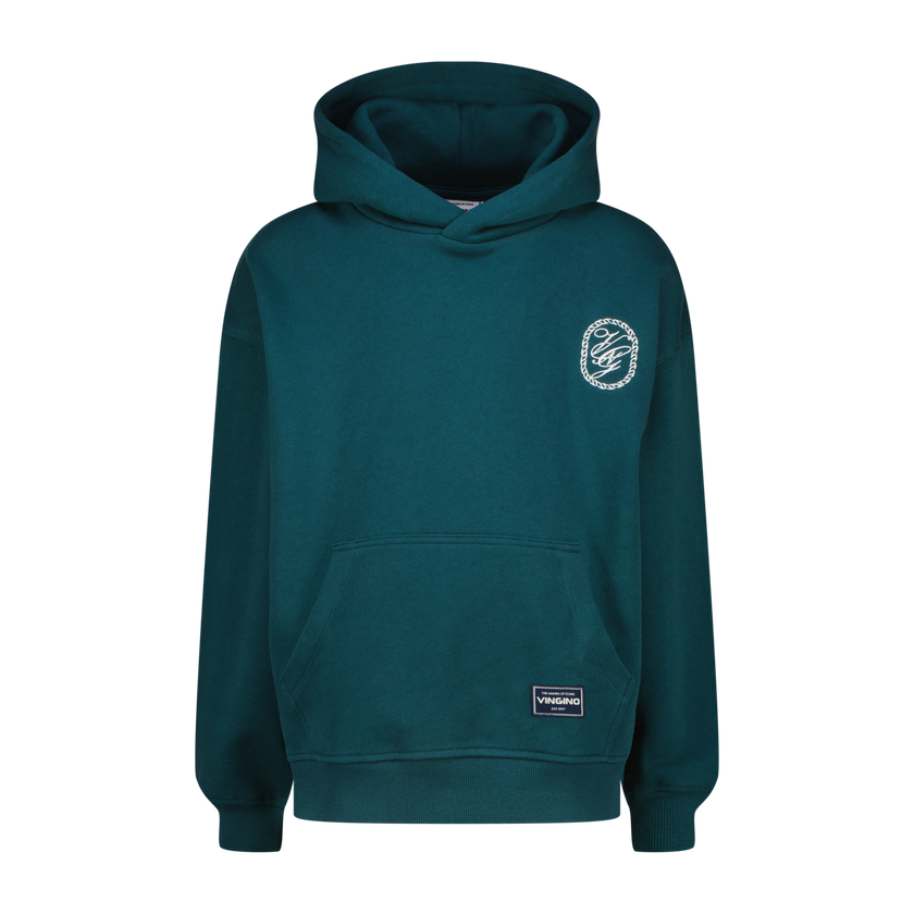 VINGINO Boys Sweater Icon-Hoody Deep Teal