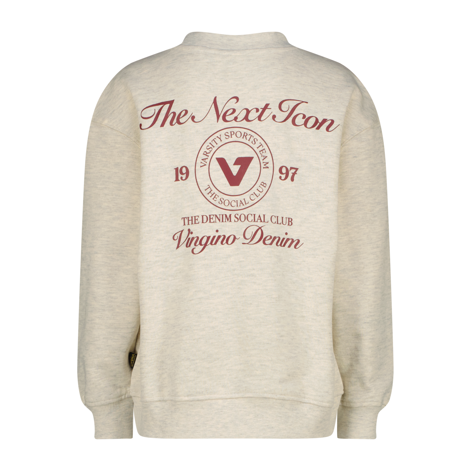 VINGINO Boys Sweater Nomi Soft Vanilla Melee