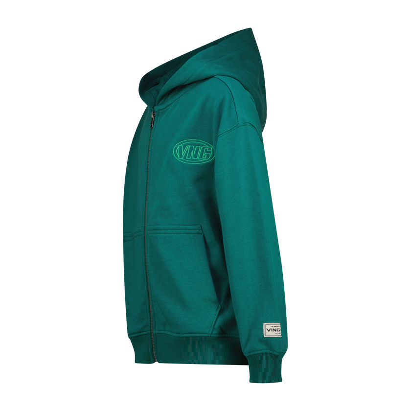 VINGINO Boys Vest Nipper Quetzal Green