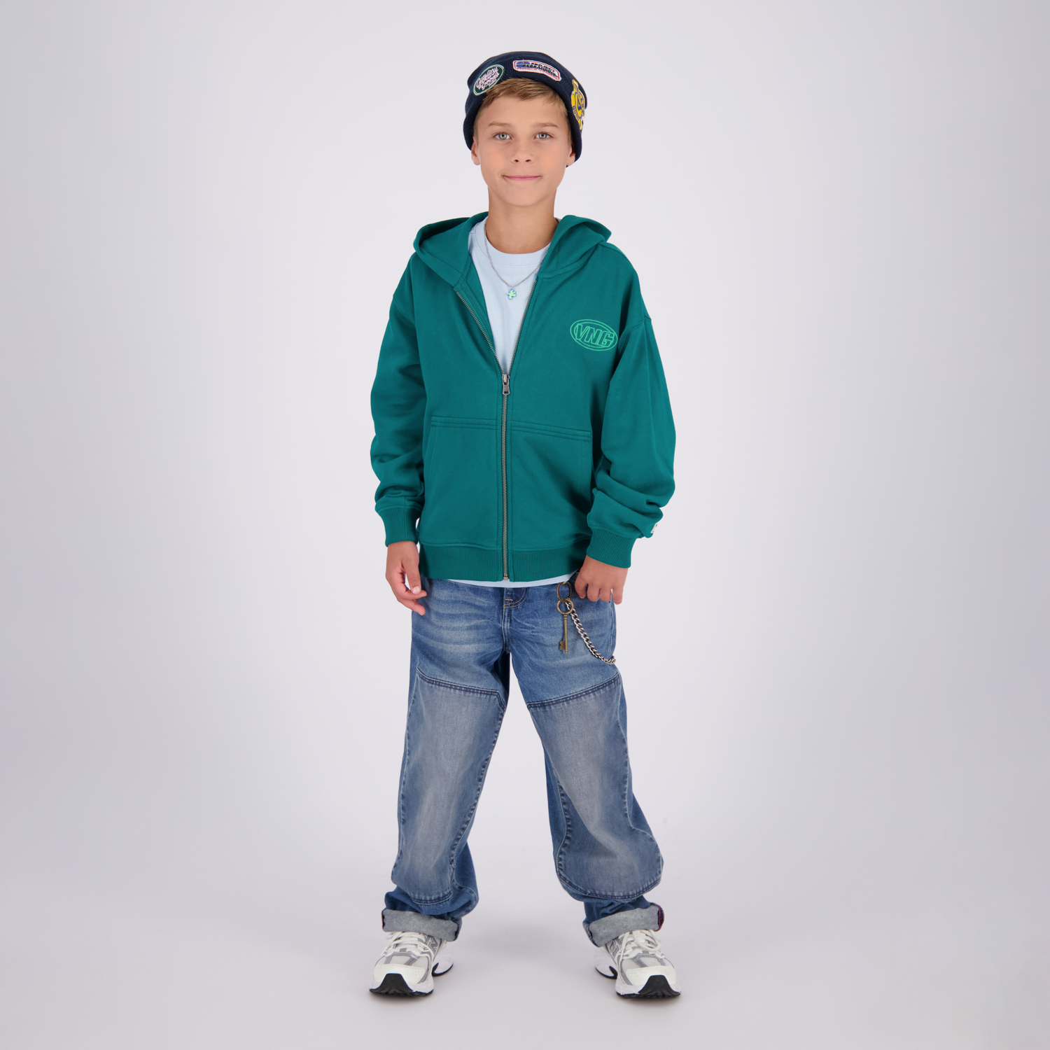 VINGINO Boys Vest Nipper Quetzal Green