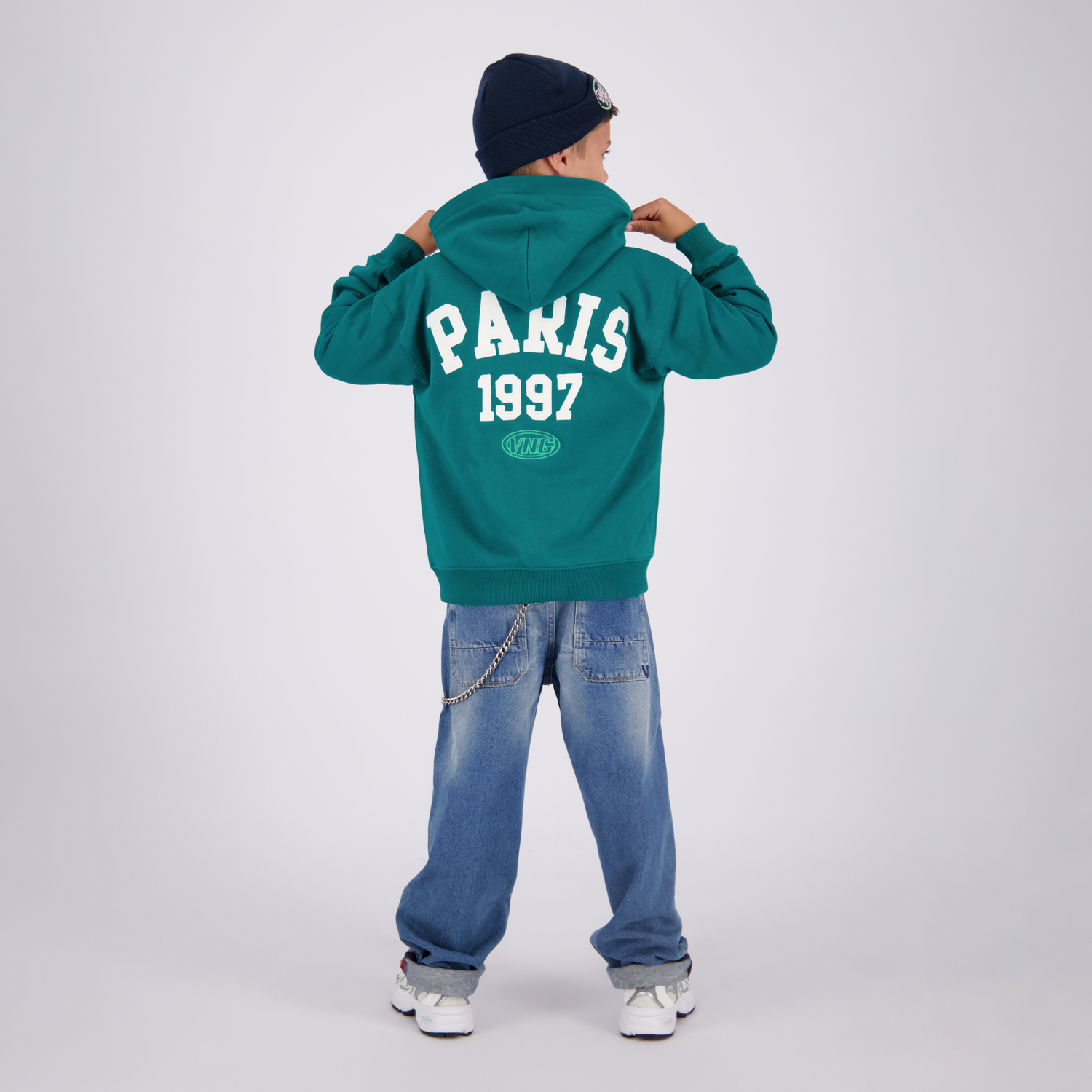 VINGINO Boys Vest Nipper Quetzal Green