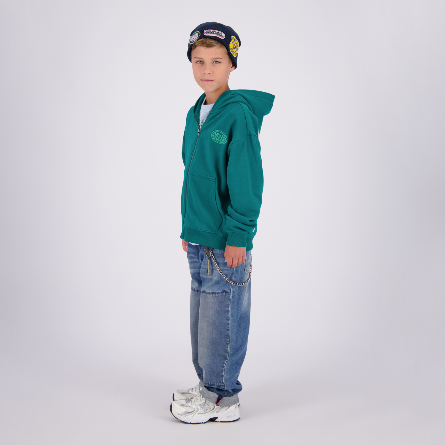 VINGINO Boys Vest Nipper Quetzal Green