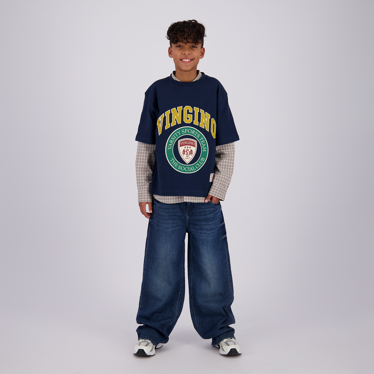 VINGINO Boys Jeans Lazarro Deep Dark