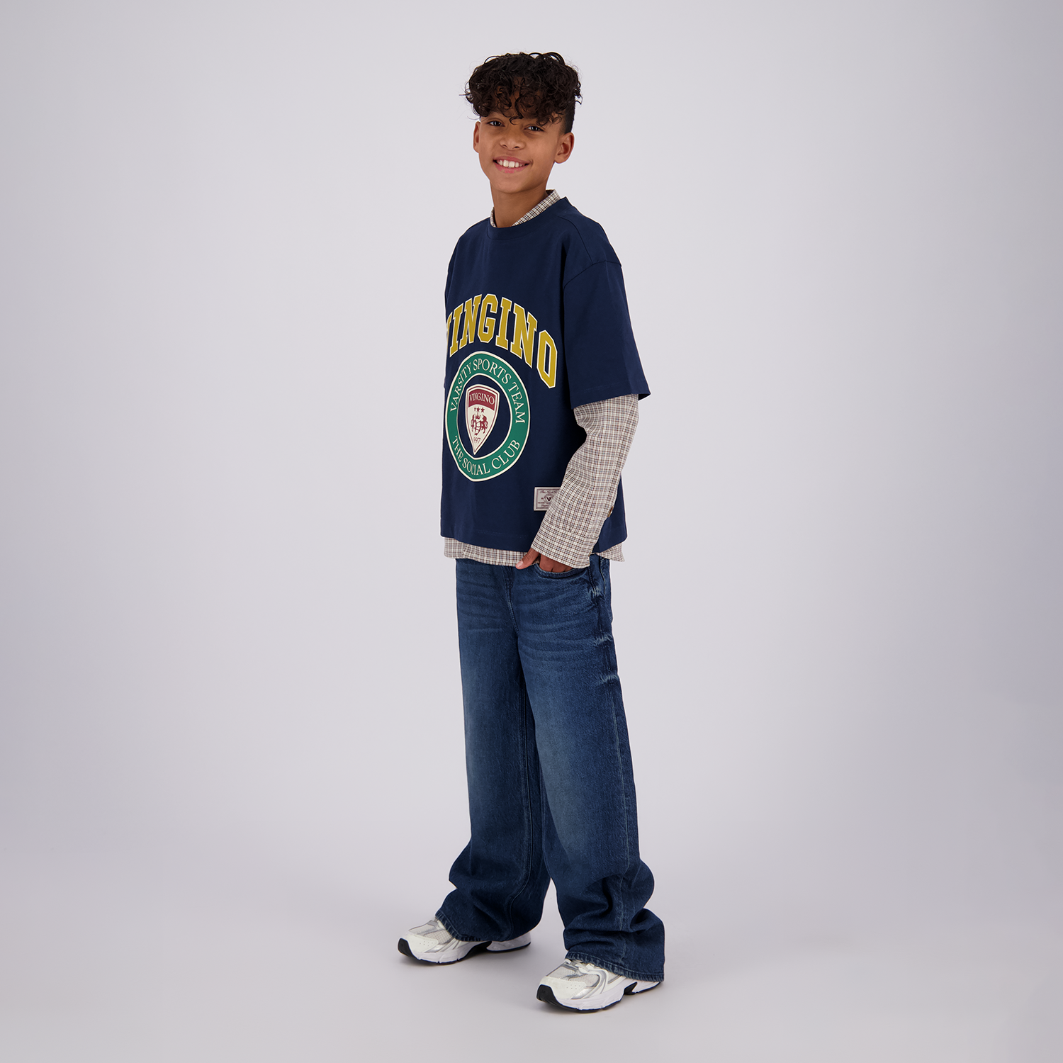 VINGINO Boys Jeans Lazarro Deep Dark