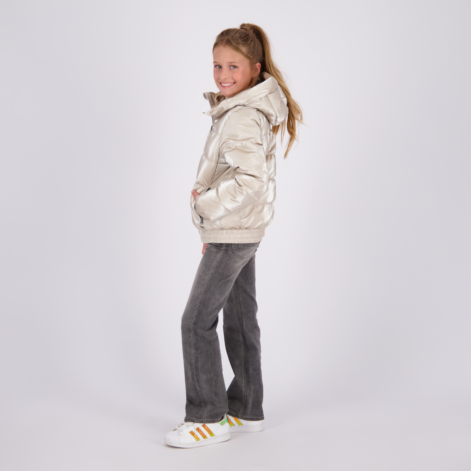 VINGINO Girls Jacket Outdoor Telian Sand