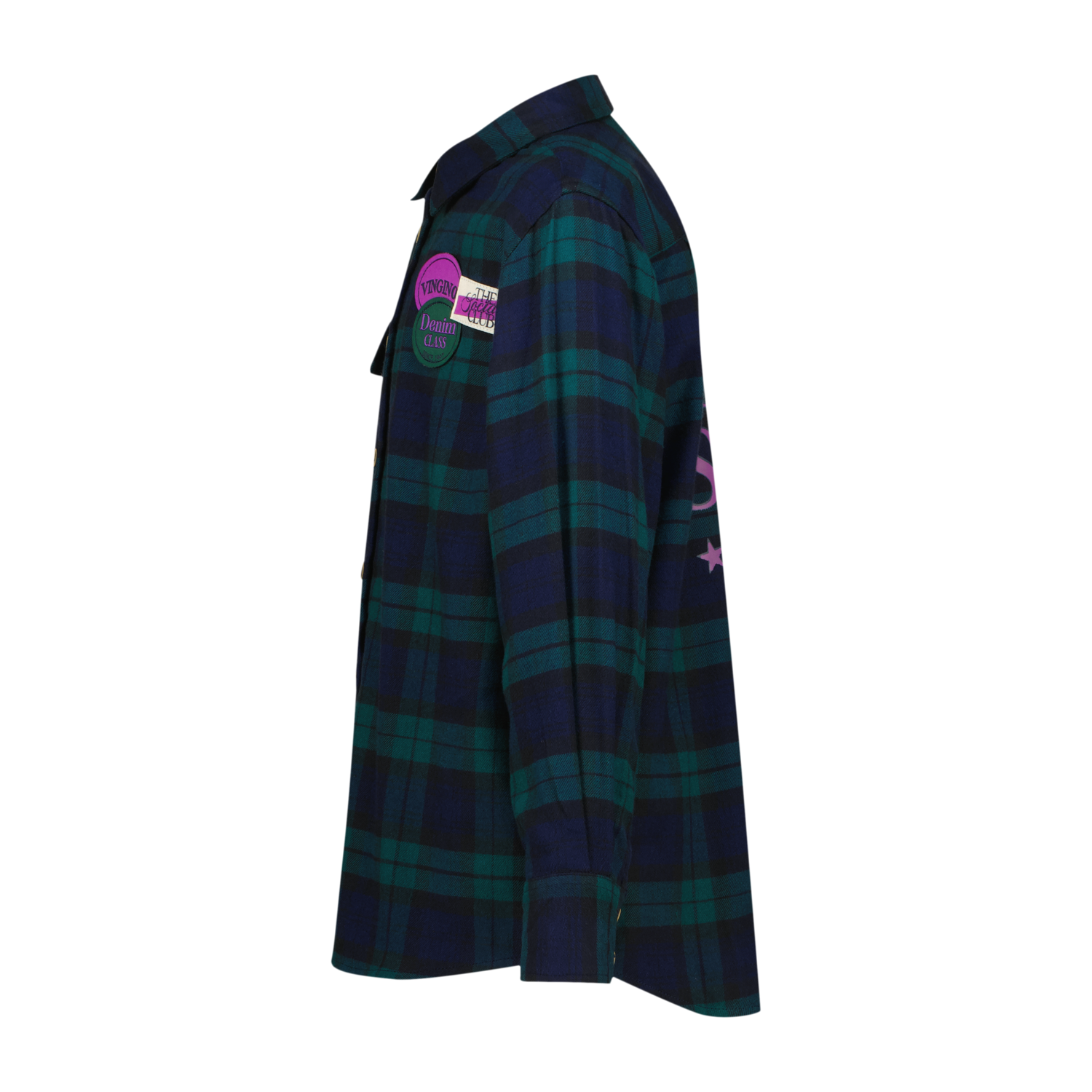 VINGINO Girls Blouse Laurien Green Fleck