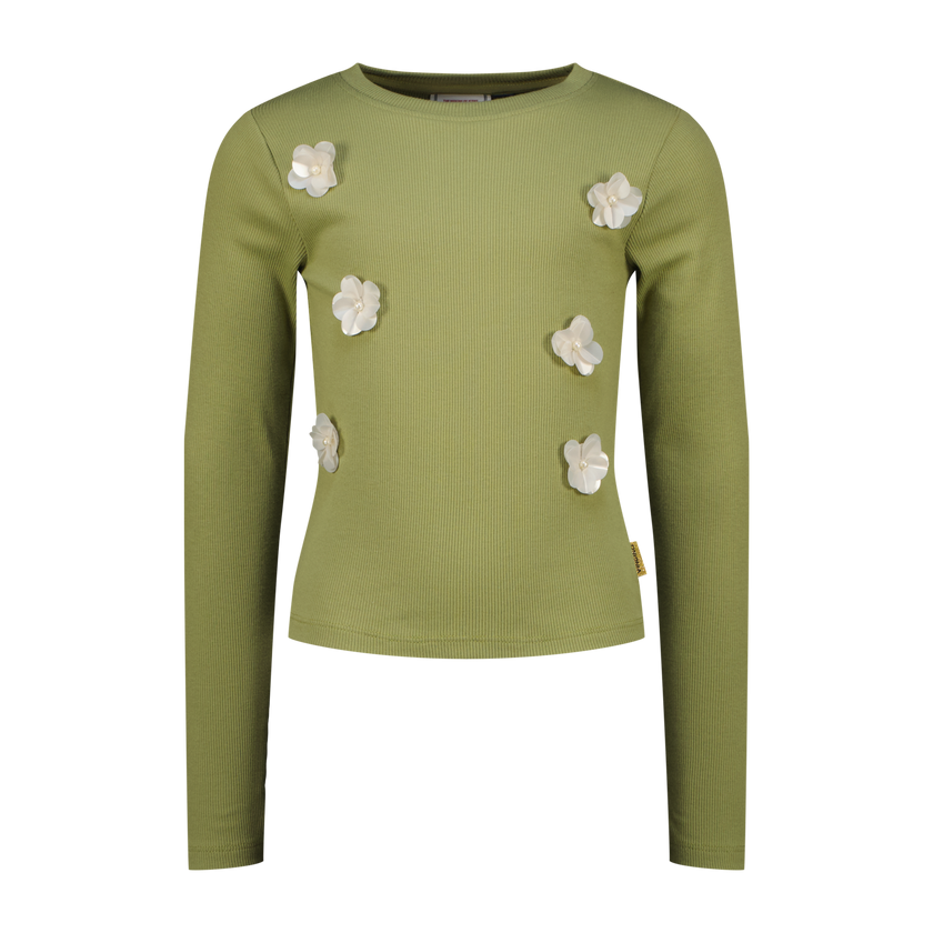 VINGINO Girls T-shirt Jantina Sage Green