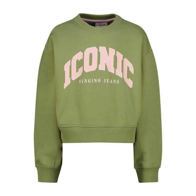 VINGINO Girls Sweater Nadien Sage Green