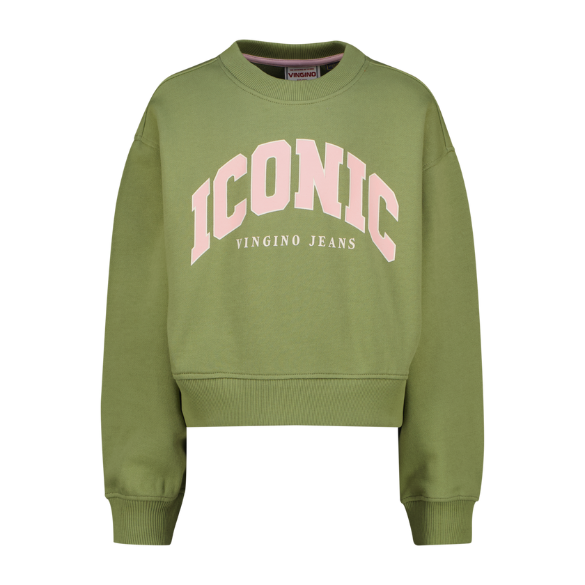 VINGINO Girls Sweater Nadien Sage Green