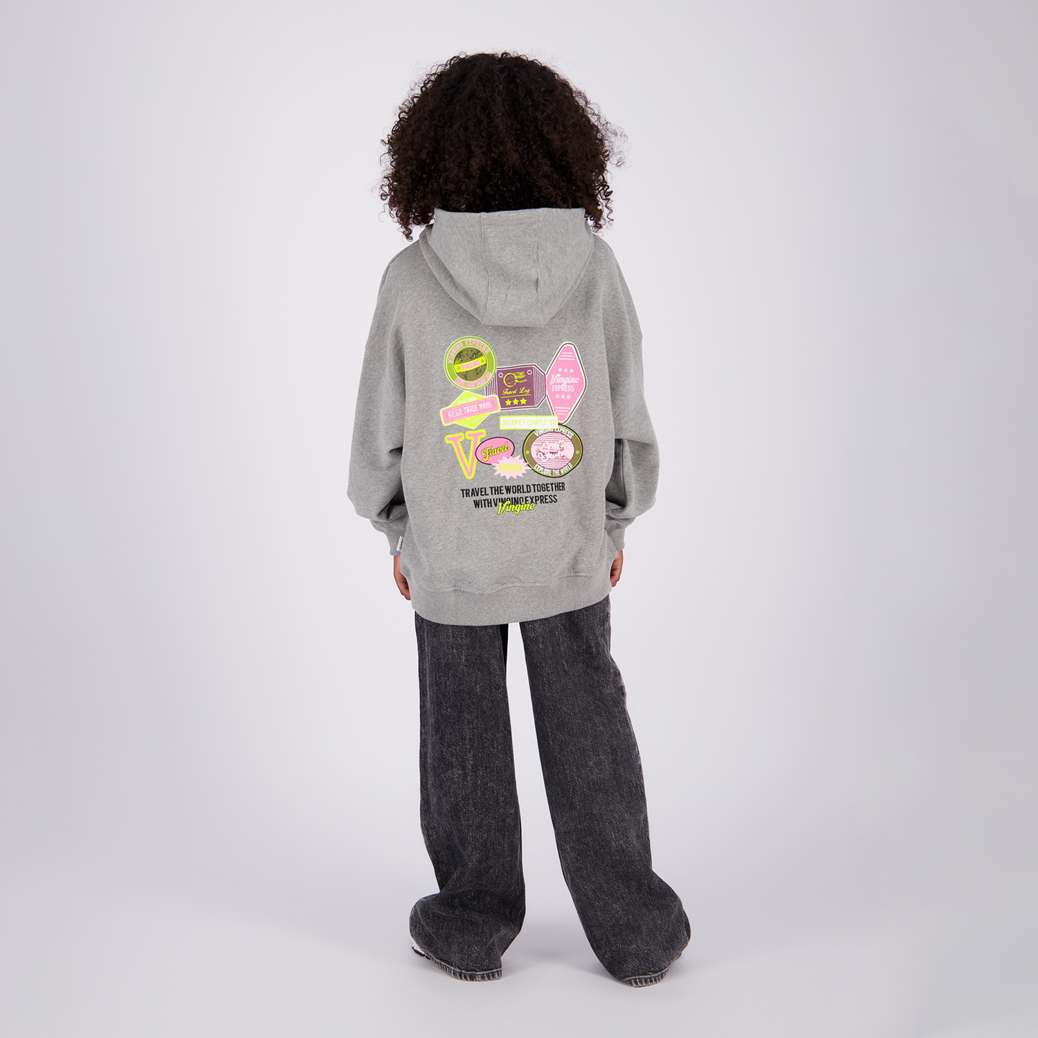 VINGINO Girls Sweater Nadja Grey Mele