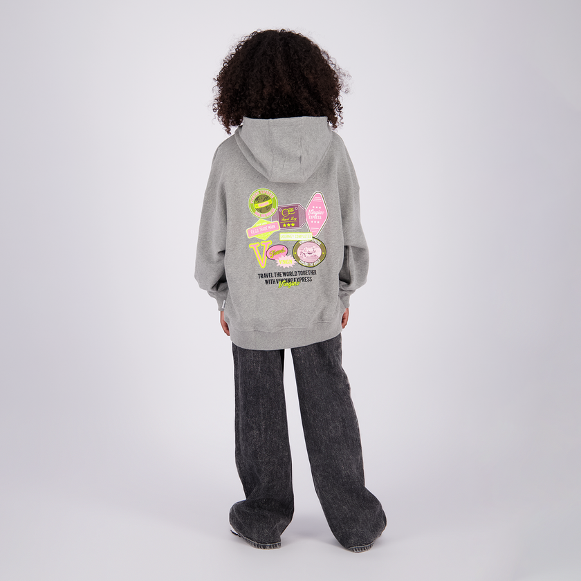 VINGINO Girls Sweater Nadja Grey Mele