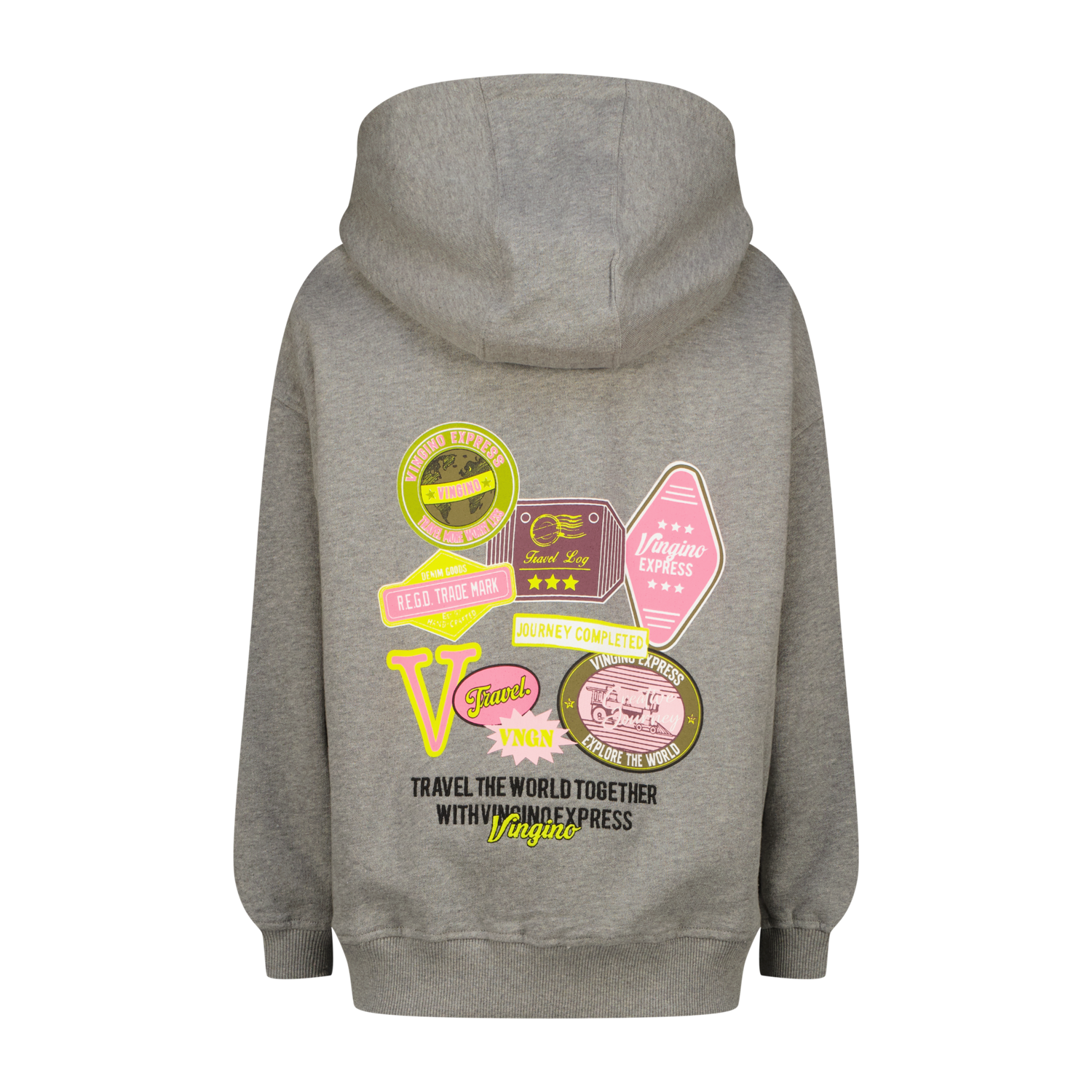 VINGINO Girls Sweater Nadja Grey Mele