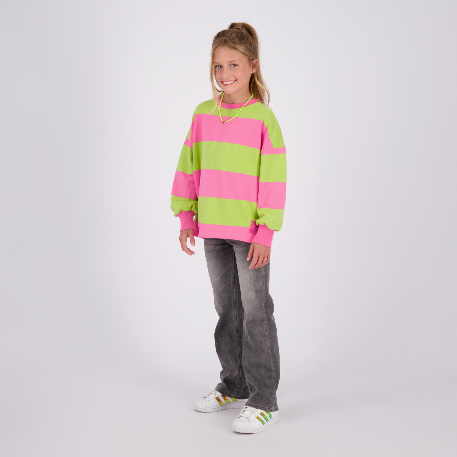 VINGINO Girls Jeans Claire Stone Grey