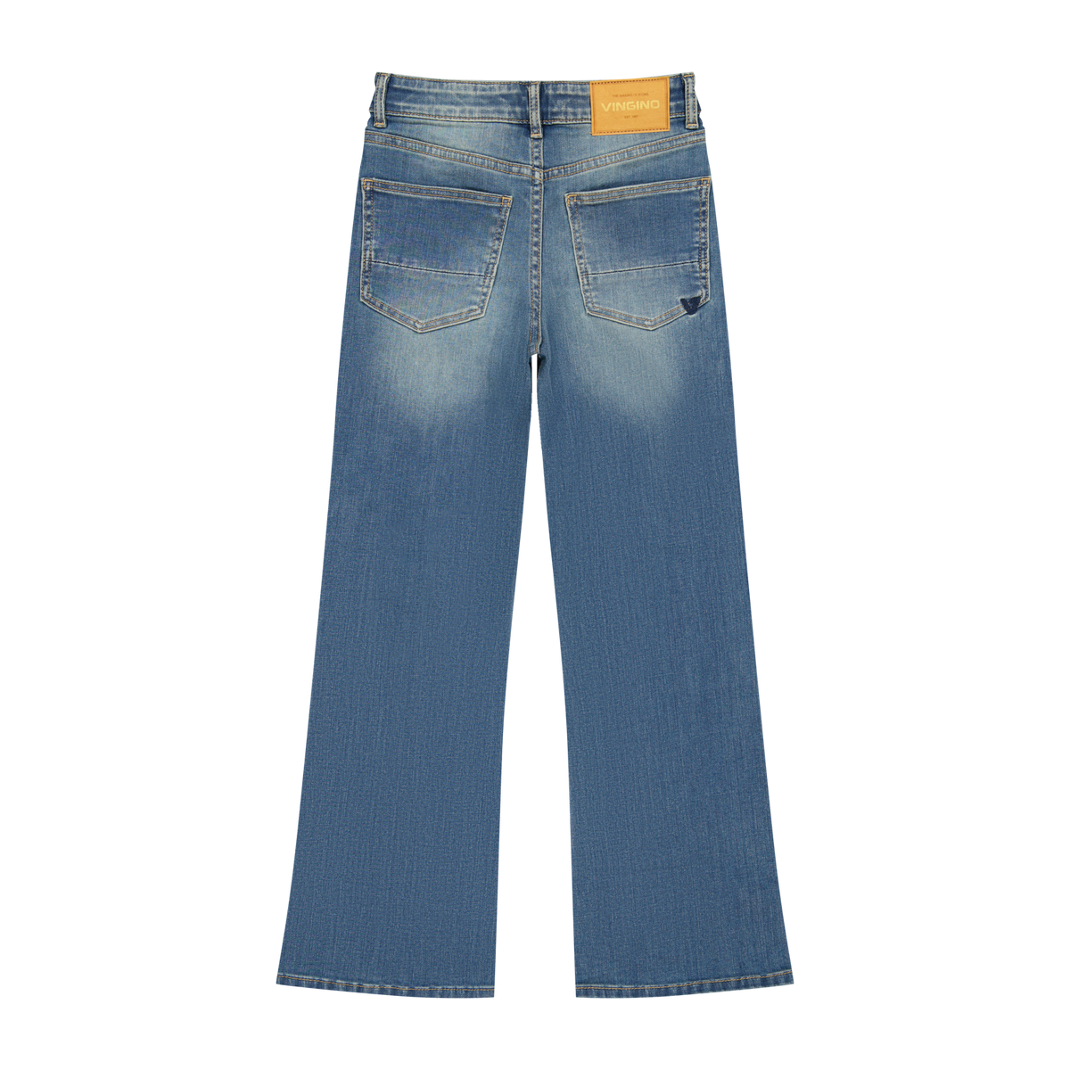 VINGINO Girls Jeans Claire Mid Blue Wash