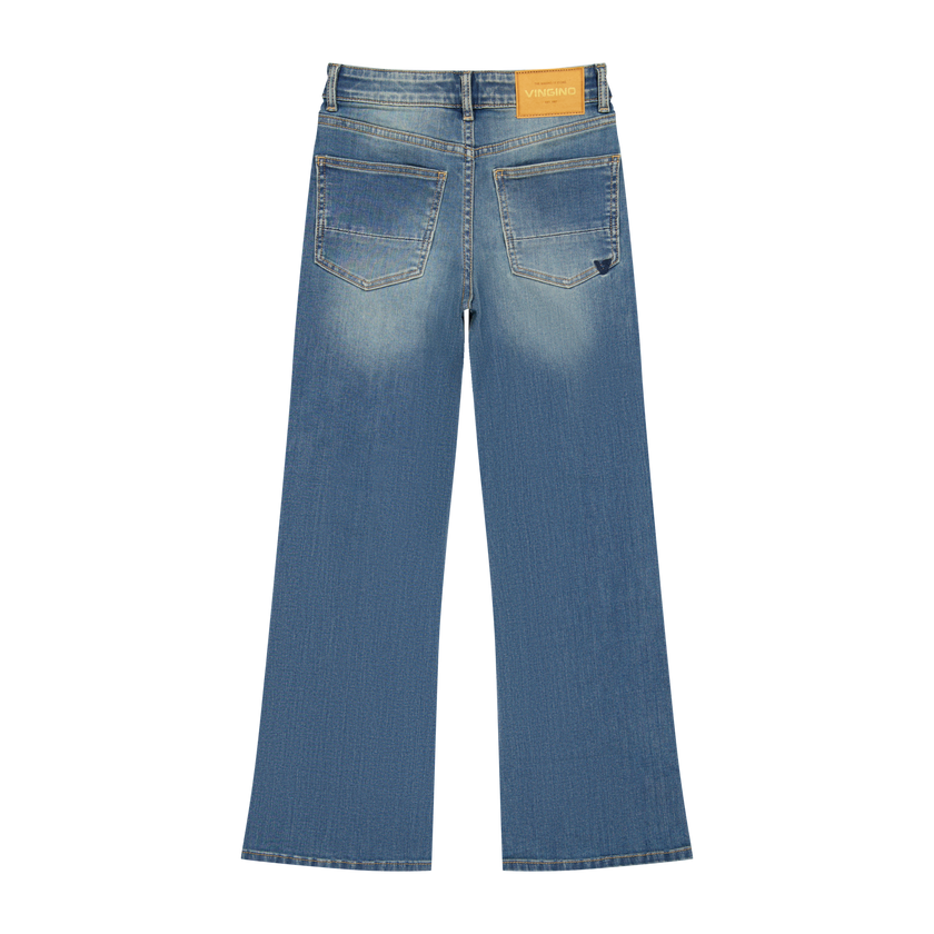 VINGINO Girls Jeans Claire Mid Blue Wash