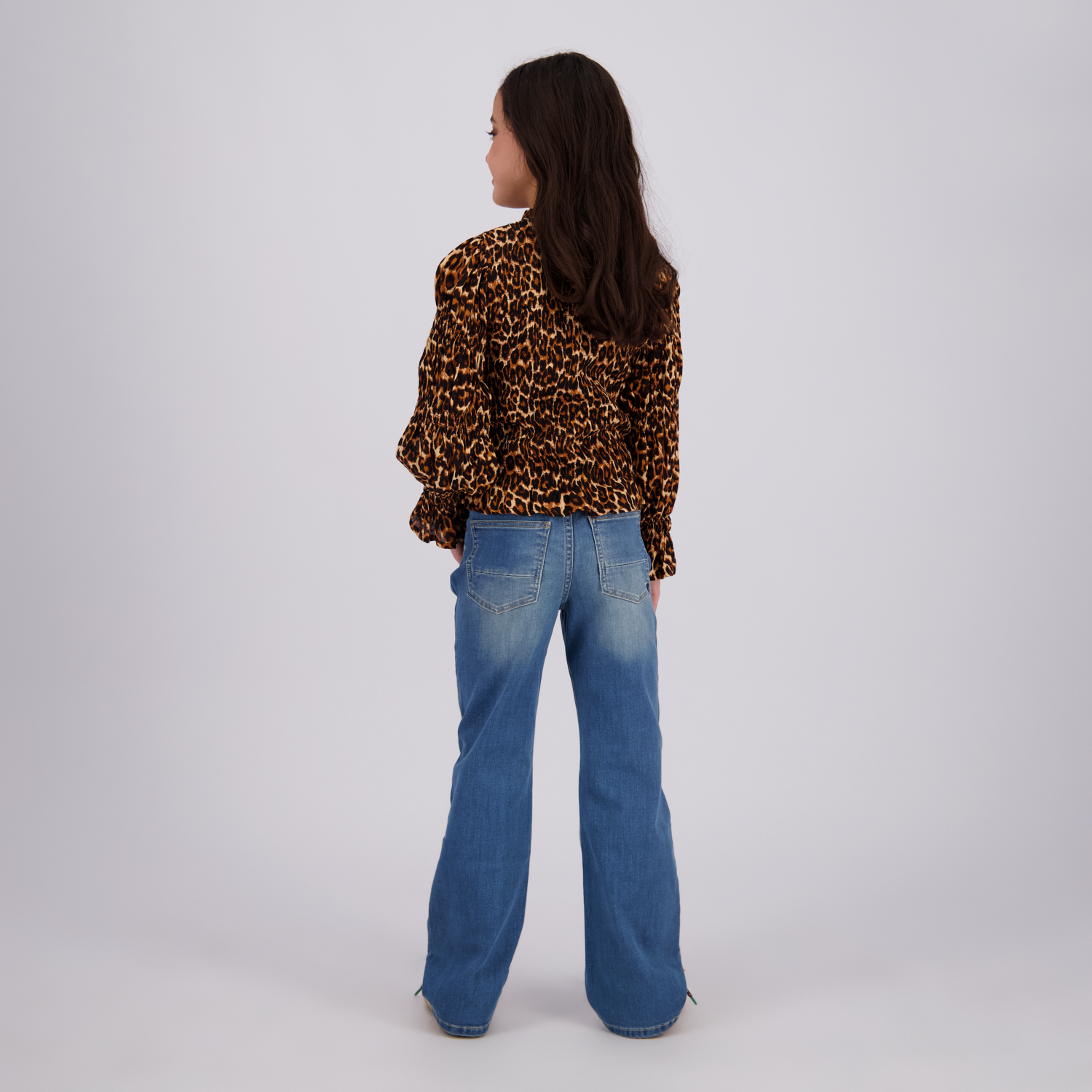 VINGINO Girls Jeans Claire Mid Blue Wash
