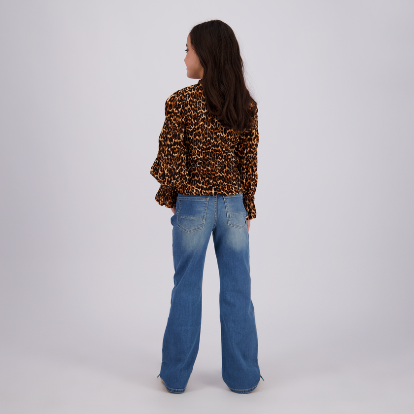 VINGINO Girls Jeans Claire Mid Blue Wash