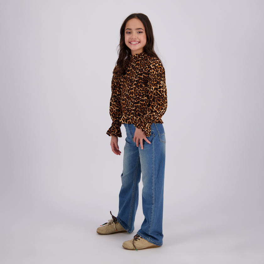 VINGINO Girls Jeans Claire Mid Blue Wash