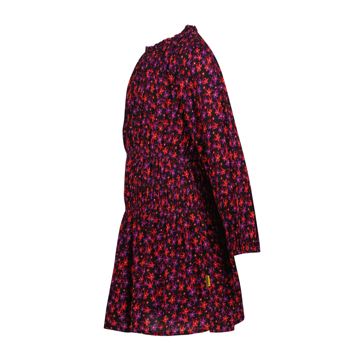 VINGINO Girls Midi Dress Pamaly Multicolor Black