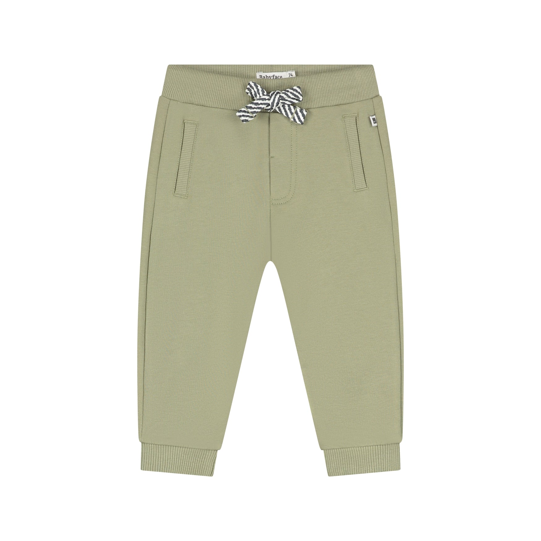 Babyface Baby Boys Sweatpants - Wider Fit Army