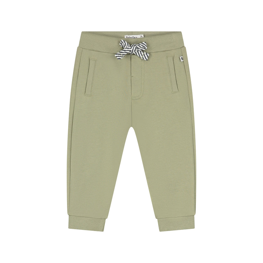 Babyface Baby Boys Sweatpants - Wider Fit Army