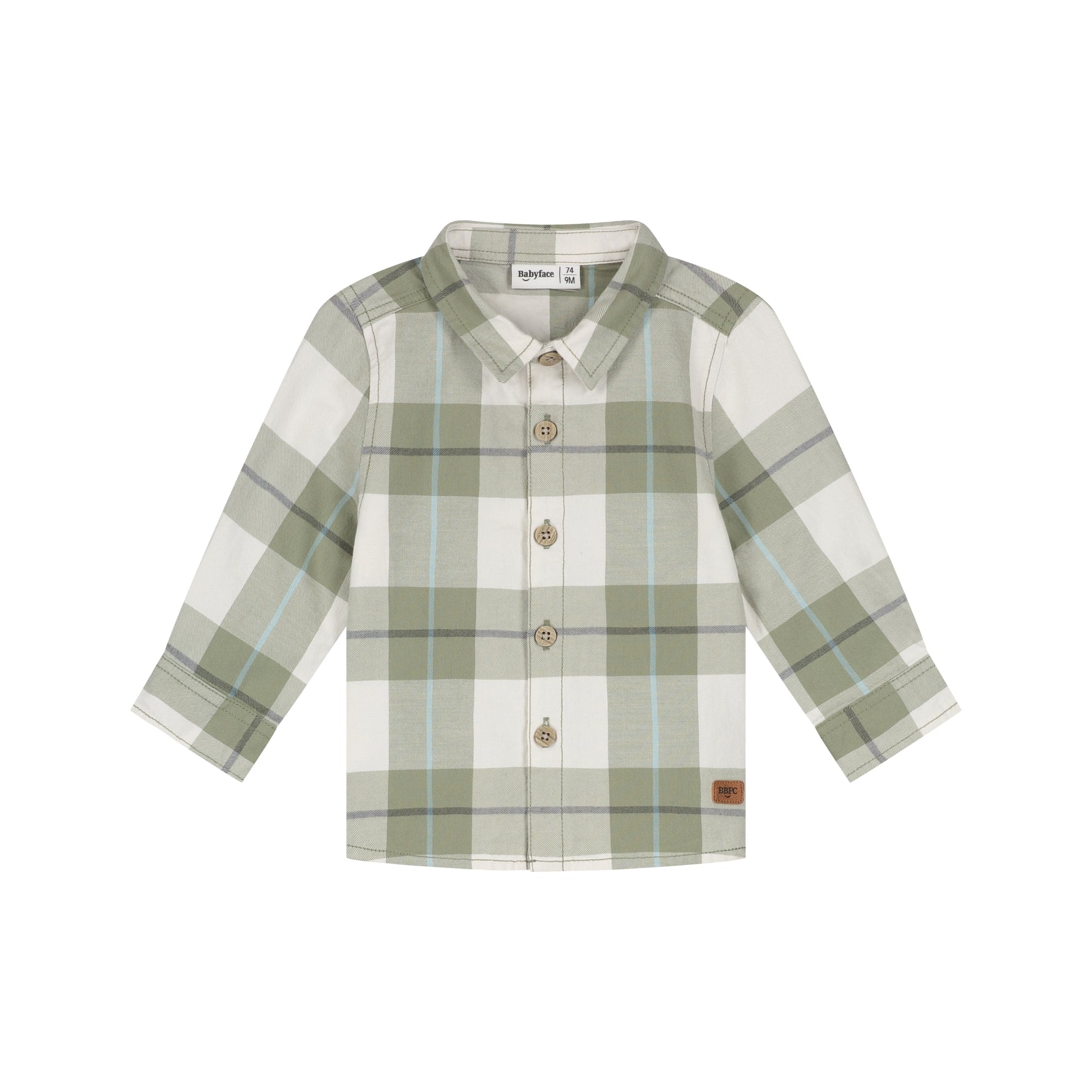Babyface Baby Boys Shirt Long Sleeve Frog