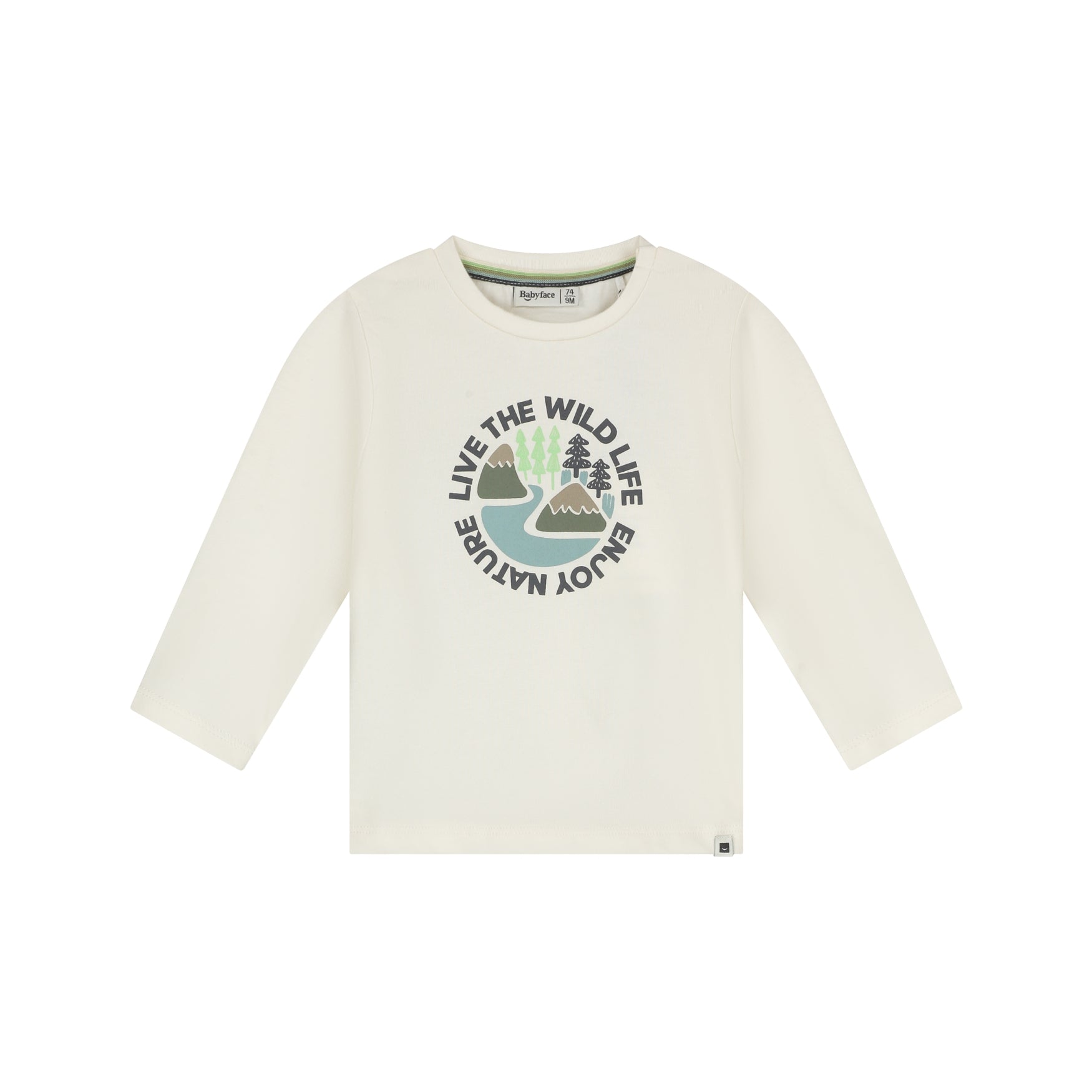 Babyface Baby Boys T-Shirt Long Sleeve Cream