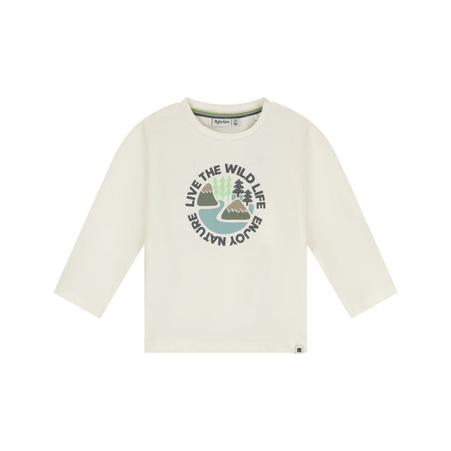 Babyface Baby Boys T-Shirt Long Sleeve Cream