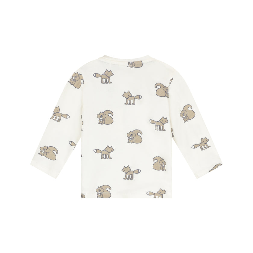 Babyface Baby Boys T-Shirt Long Sleeve Cream