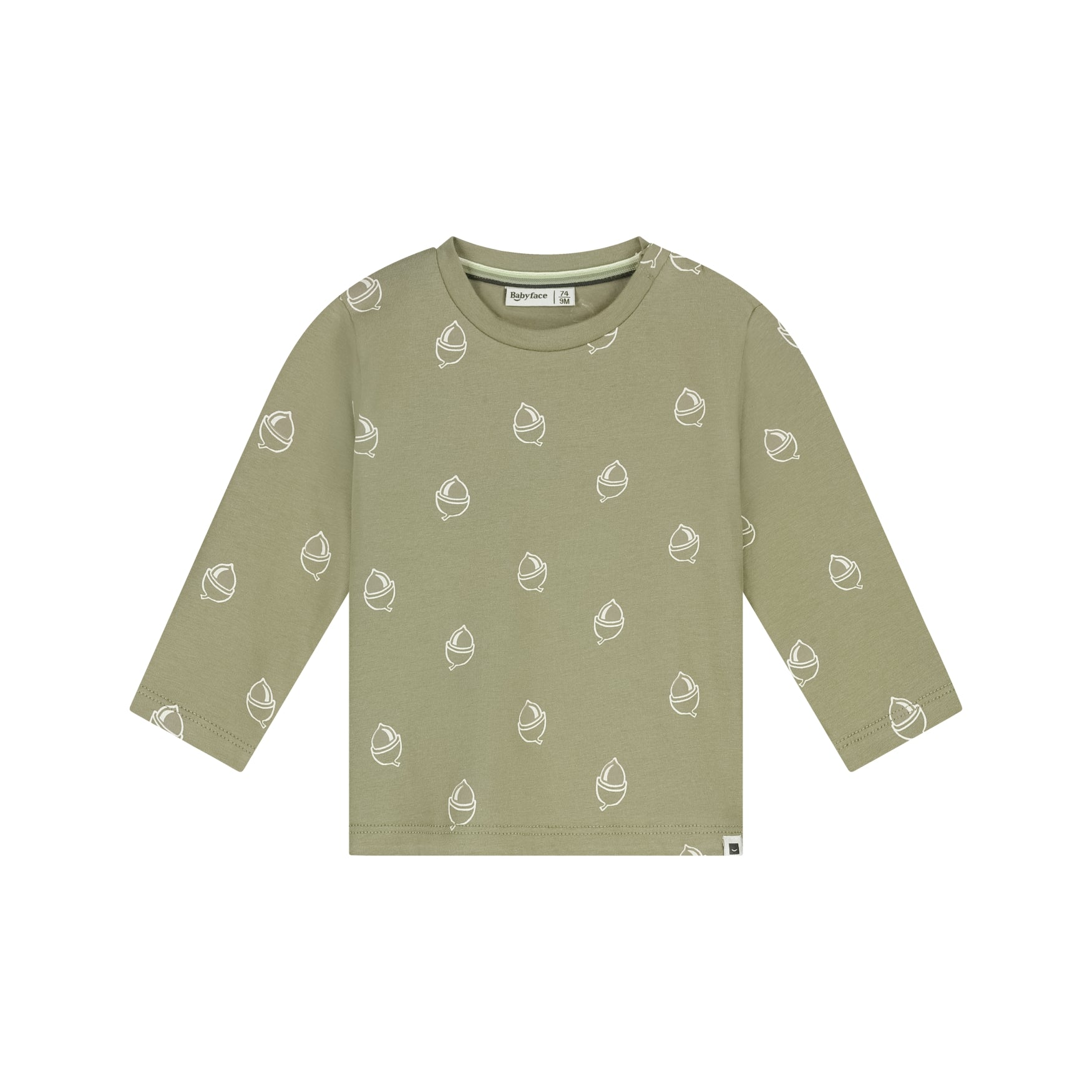 Babyface Baby Boys T-Shirt Long Sleeve Green