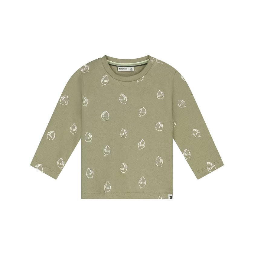 Babyface Baby Boys T-Shirt Long Sleeve Green