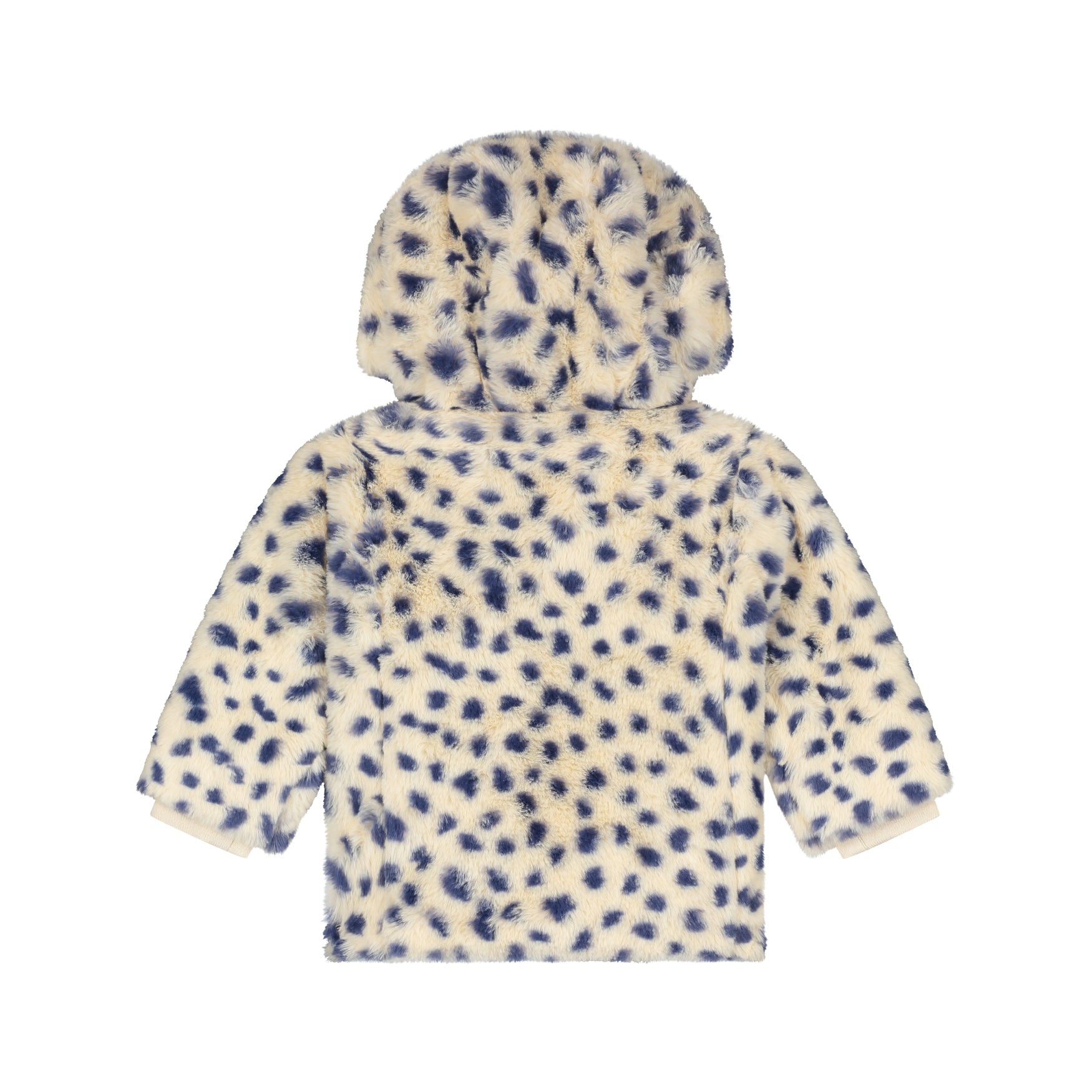 Babyface Baby Girls Fake Fur Jacket Cream