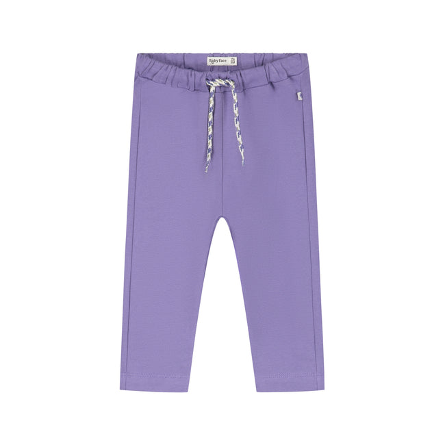 Babyface Baby Girls Sweat Pants Faded Plum