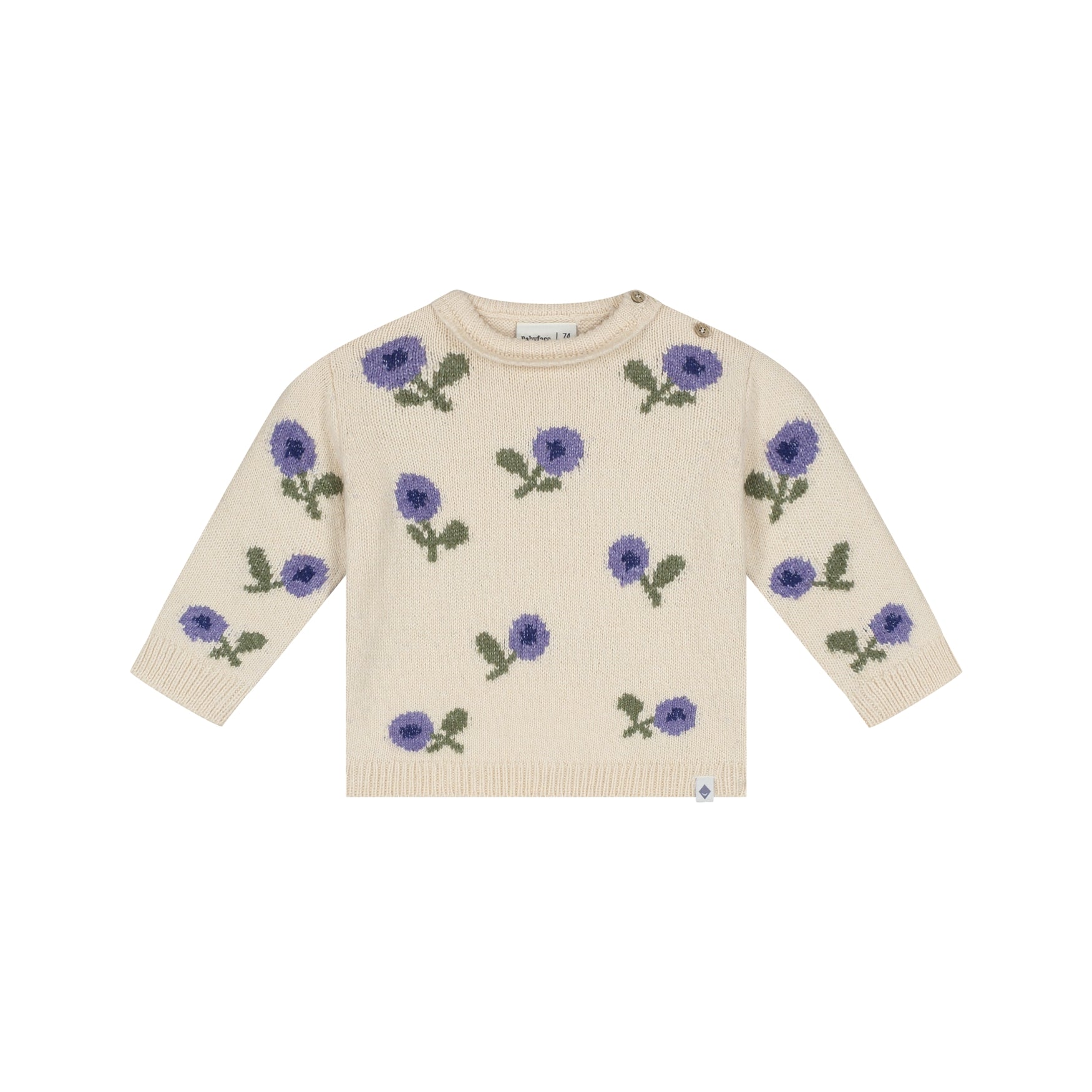 Babyface Baby Girls Pullover Cream