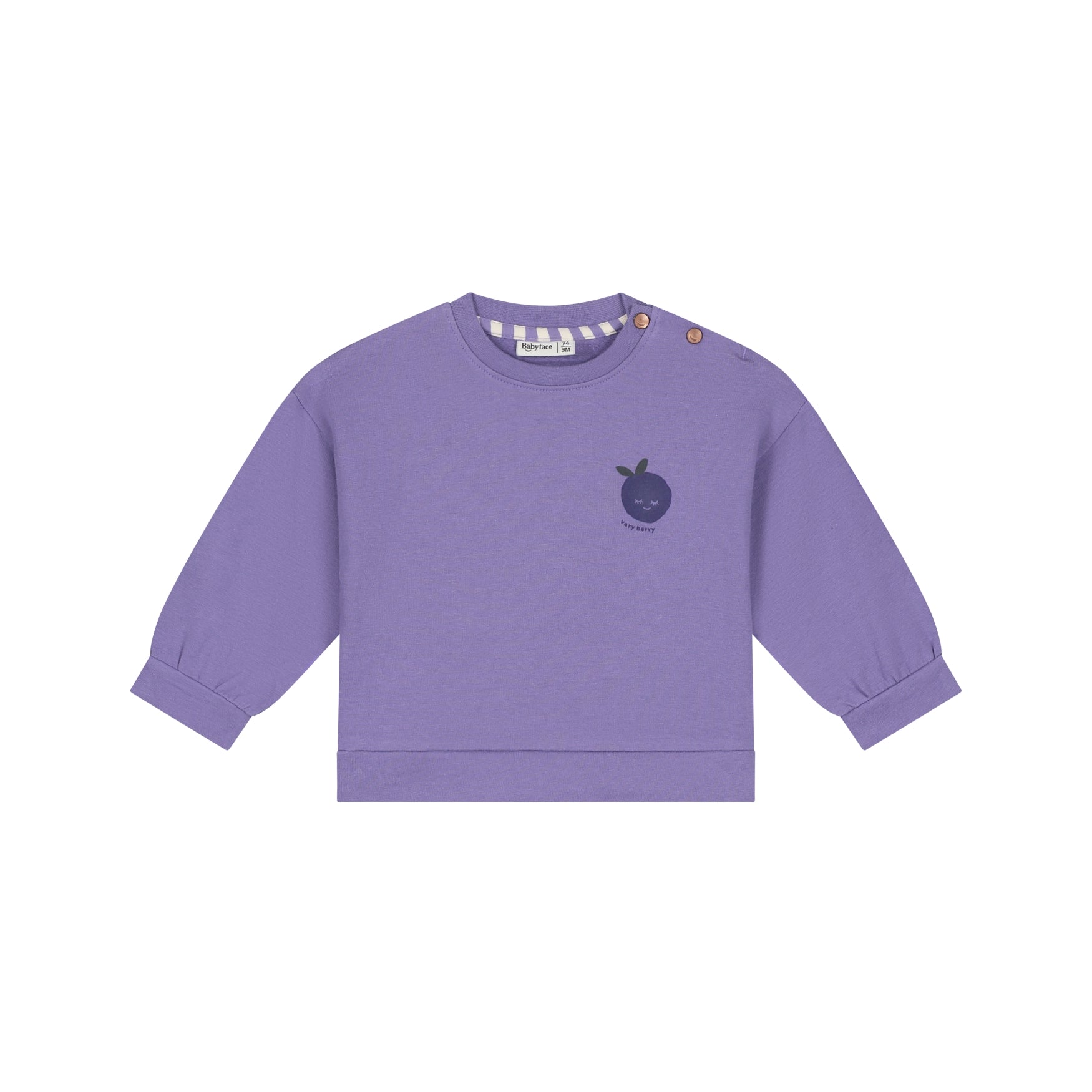 Babyface Baby Girls Sweatshirt Faded Plum