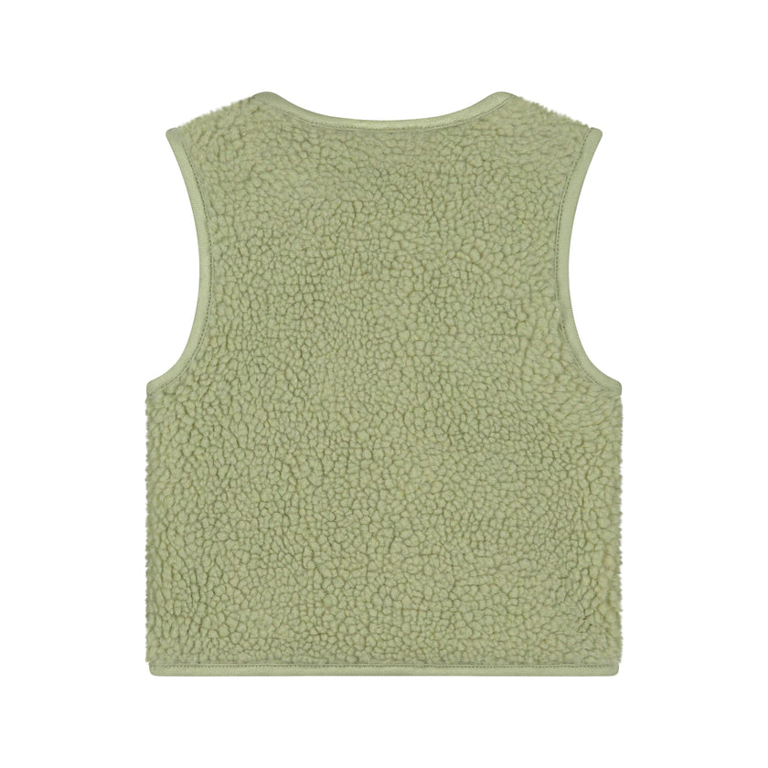 Babyface Baby Girls Teddy Gilet Mint