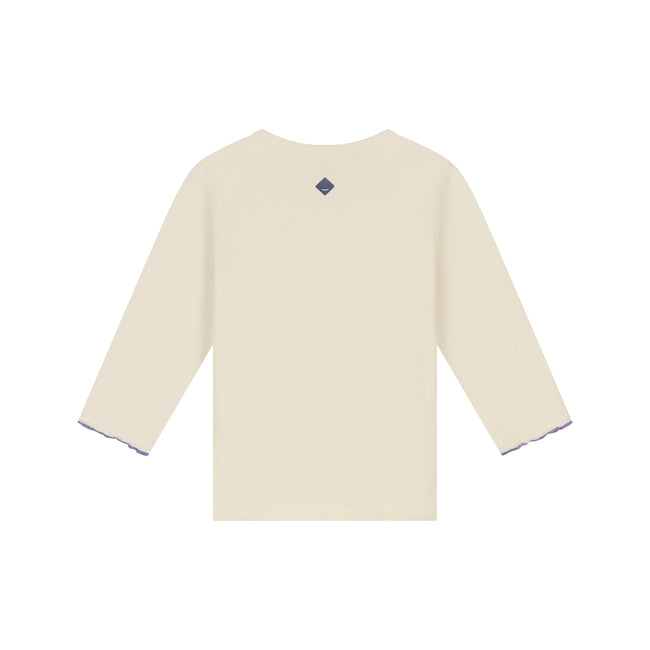 Babyface Baby Girls T-shirt Long Sleeve Cream