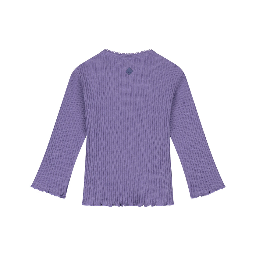 Babyface t-shirt long sleeve faded plum