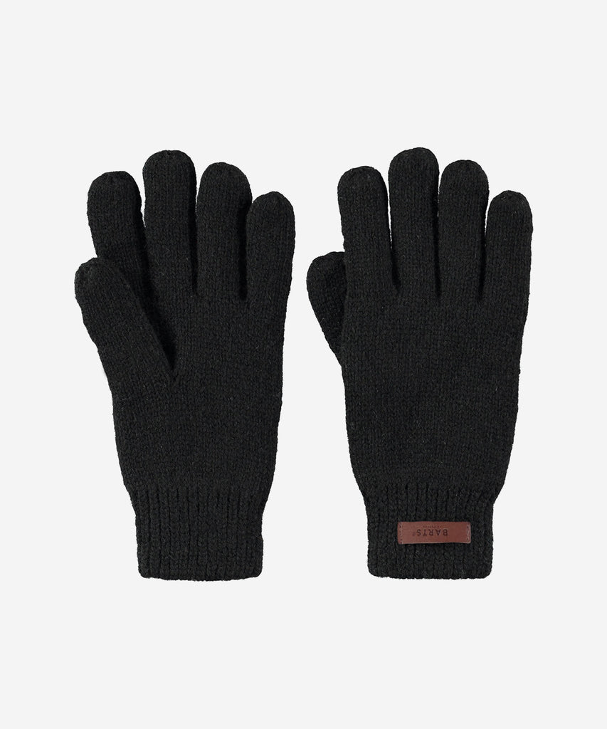 BARTS Kids Winter Collection  The Haakon Gloves are made of soft wool. The gloves are fleece lined for extra wearing comfort. Color: black Size:  3 = 4-6 years 4 = 6-8 years 5 = 8-10 years Composition: 90% Wool Virgin|10% Polyester