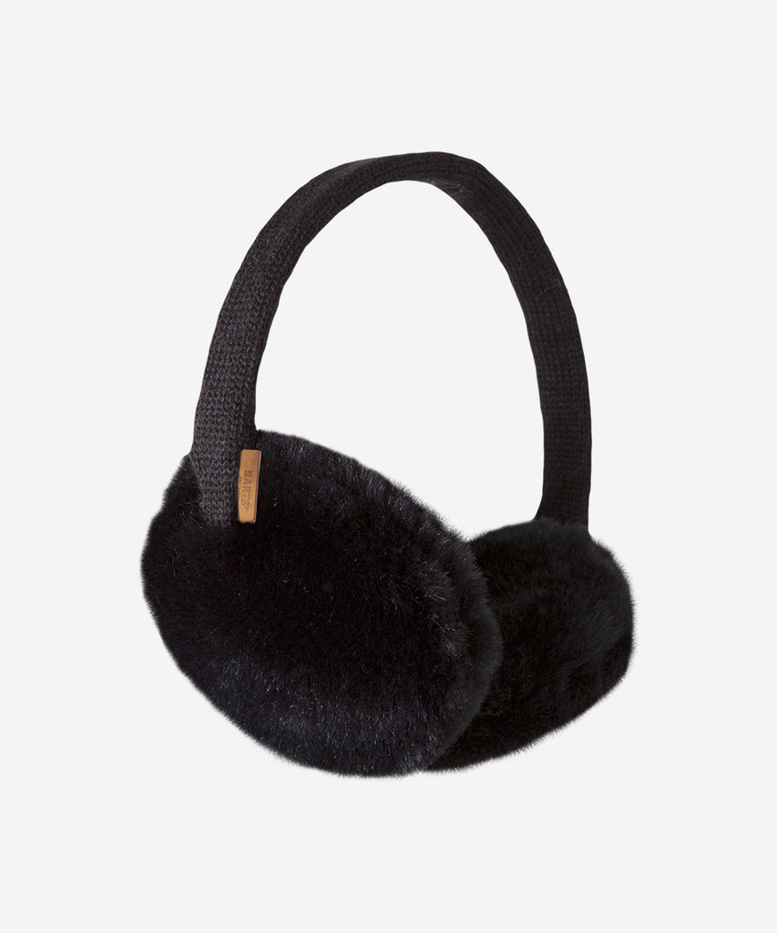 Details: The Plush Earmuffs are made of soft fake fur. They are adjustable. This makes it suitable for both adults and children.  Color: Black  Size: One Size - Fits adult & kids  Composition:  85% Acrylic|15% Polyest