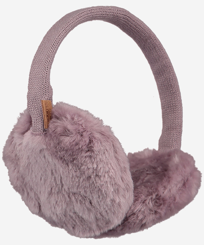 Details: The Plush Earmuffs are made of soft fake fur. They are adjustable. This makes it suitable for both adults and children.  Color: Mauve  Size: One Size - Fits adult & kids  Composition:  85% Acrylic|15% Polyester  