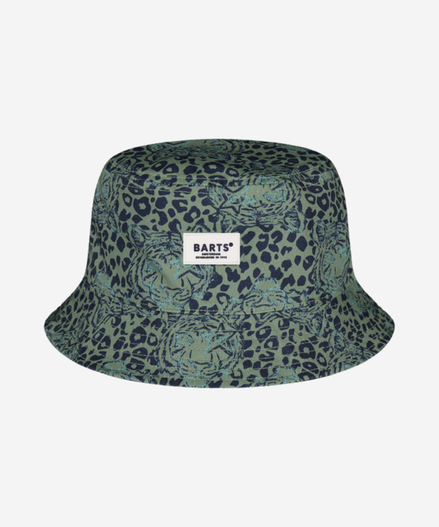 <strong>Details:</strong>The Antigua Hat Kids is a cotton bucket hat for children and can be worn inside out. Lined with cotton and available in all kinds of cheerful prints.&nbsp;<br><strong>Sizing:&nbsp;</strong><br><strong>50cm</strong> -&nbsp;Age: 1,5-3Y&nbsp;<br><strong>53cm</strong> - Age: 4-8Y&nbsp;<br><strong>Color:</strong> Navy green&nbsp;<br><strong>Composition:</strong> 100% cotton&nbsp;