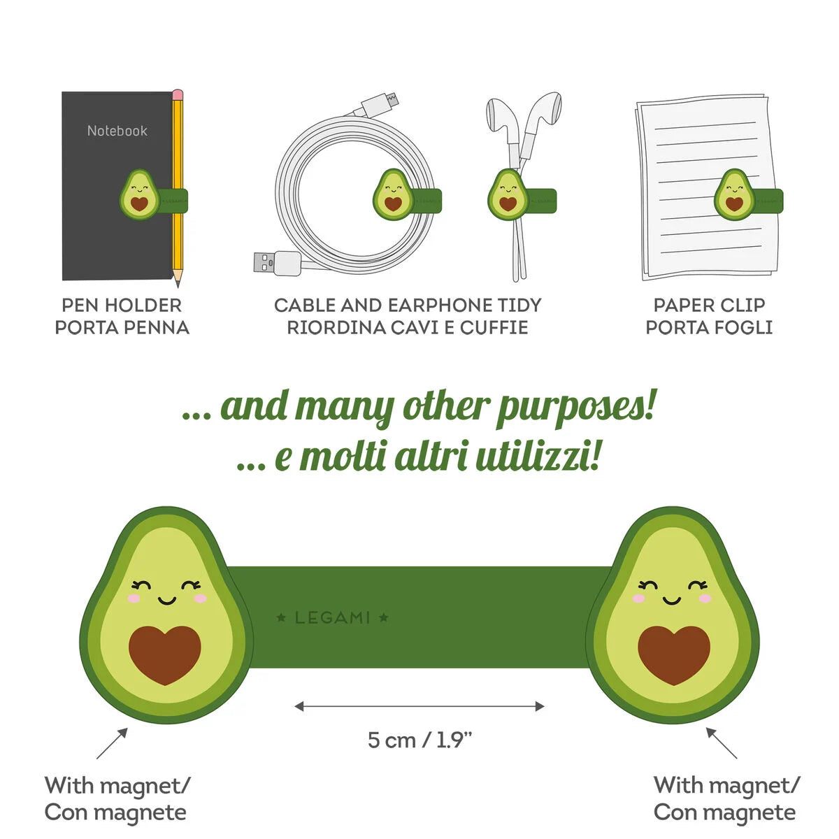 LEGAMI MAGNETIC AVOCADO