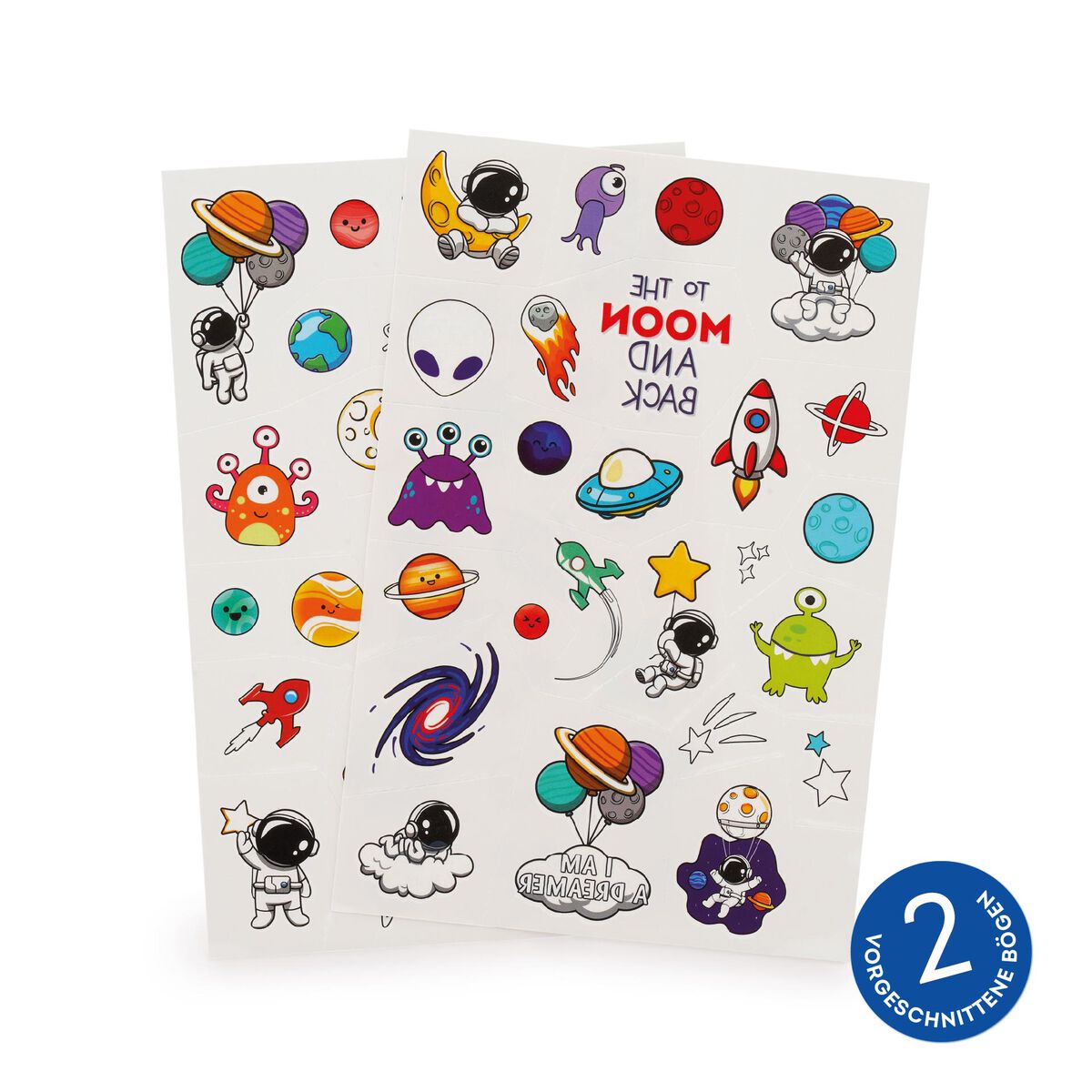 LEGAMI TATTOOS - TEMPORARY TATTOOS - SPACE